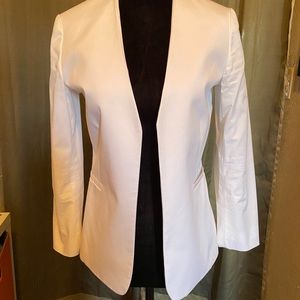 Theory White Blazer